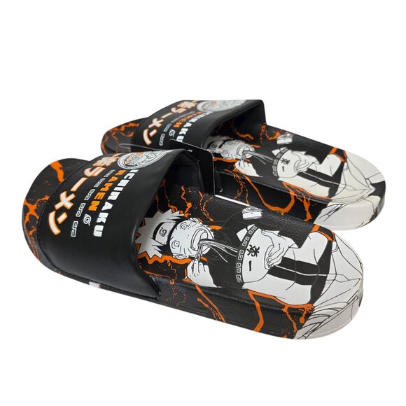 Naruto Ramen Sport Slide Sandals Slip-on Men’s Size 7, 13 Comfort Fit NEW - Picture 3 of 9